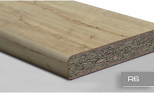 Стільниця LUXEFORM L152 Дуб Бірмингем 2U R6 4200х1000х38 мм вологост.