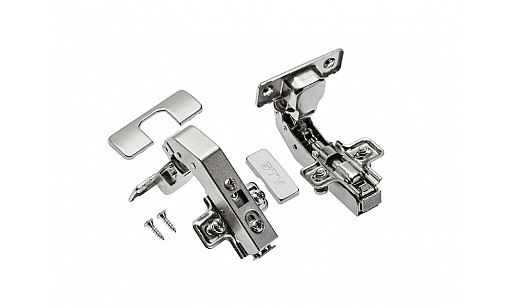 Петля на фальшпанель с доводчиком 90* 3D ZM-HCKT90-3DBEO-S GTV