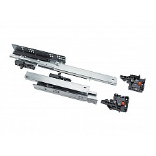 ДТС Напрямна прихованого монтажу 18 мм L-550 повного висуву Tip-on 3D DF80550H ДТС Напрямна прихованого монтажу 18 мм L-550 повного висуву Tip-on 3D DF80550H
