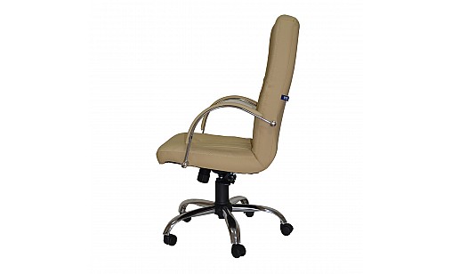 Крісло MANAGER steel chrome comfort anyfix SP-J бежевий