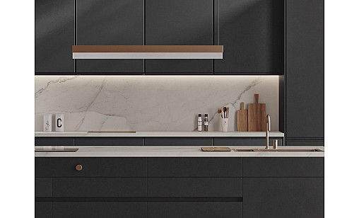 Столешница KronoSpan K209 RS Известняк Кремовый 1U R3,3 4100х600х38 мм влагост.