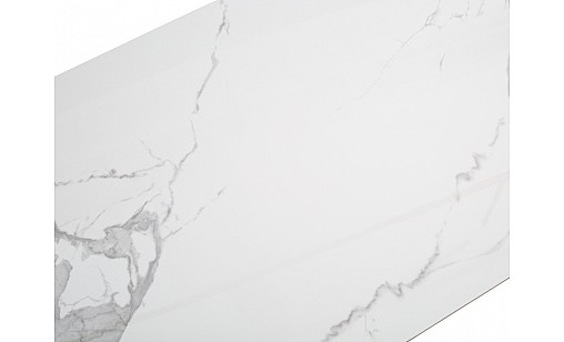 Стіл обідній Lamberg 1200(1600)*800*750 Polar White Glossy