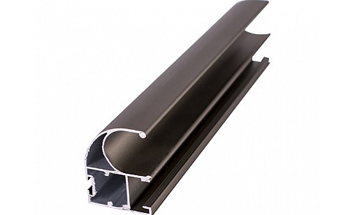 Профиль вертикальный открытый с пазом L-4,7м Шампань ДС ОптимаЛайн