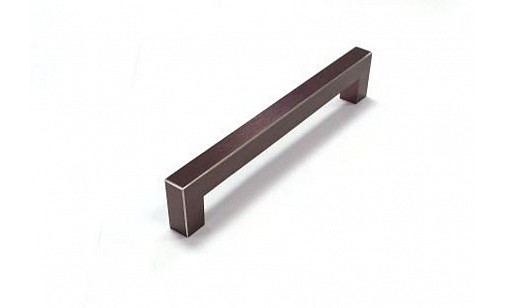 Ручка меблева DL 36M/160 BRNS Коричневий (Структура)/AL Алюміній ДС СтандартЛайн