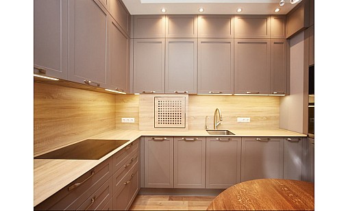 Компакт-плита FunderMax 0877 FH Light Sawcut Oak / черное ядро 2040х640х12 мм