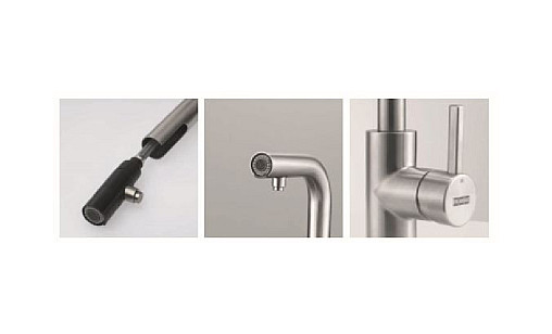 Смеситель Franke 115.0529.207 Kubus Pull Out  нерж.сталь