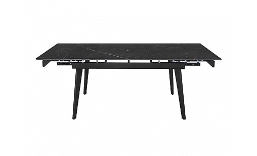 Стіл обідній Genry 1400( 300 300)*800*760 Shks Black Matt