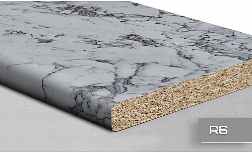 Стільниця LUXEFORM L139 Крестола Б'янка 1U R6 4200х700х28 мм