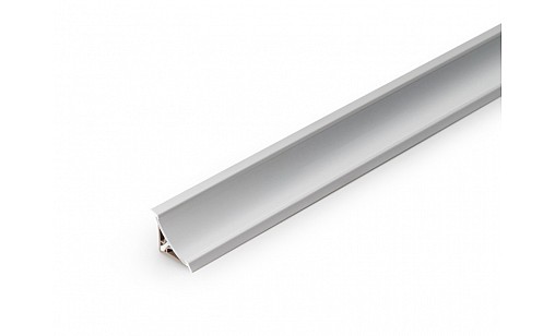 Плинтус 116 FINE-LINE REHAU алюминий (5м)