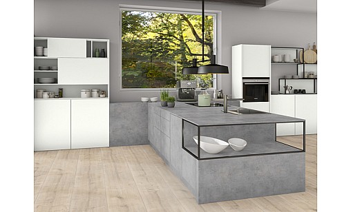 Столешница Бетон Чикаго светло-серый 4100*600*38 F186 st9 Egger, NEW