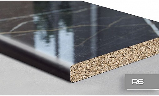 Стільниця LUXEFORM W155 Мармур Річмонд 2U R6 3050х900х28 мм