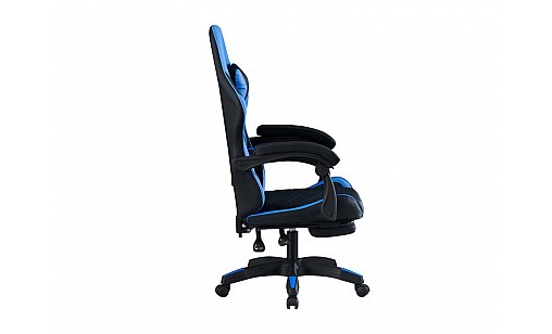 Крісло геймерське FOREST чорне/синє Крісло геймерське FOREST чорне/синє