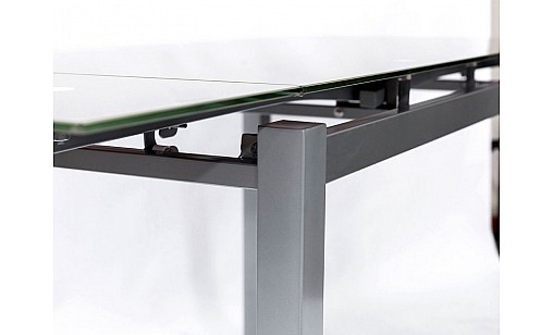 Стіл обідній ВЕНДІ 1000(1500)*700*760 кавовий СКЛО Стіл обідній ВЕНДІ 1000(1500)*700*760 кавовий СКЛО