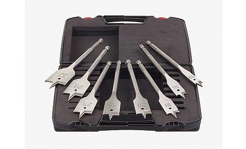 Набір свердл по дереву пір'яних (8 шт) Milwaukee