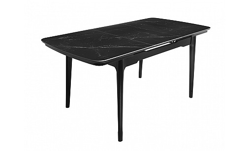 Стіл обідній Askold 1200(1600)*800*760 Shks Black Matt