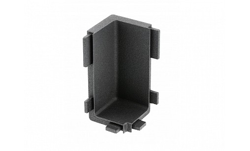 Кут внутрішній до профілю VELLO L Чорний матовий (10шт) PA-LACZVELLO-LIN-20M GTV