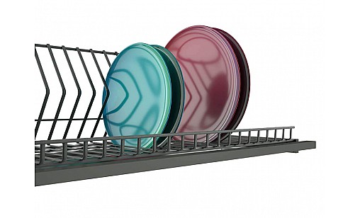 Сушка 600 мм черный хром одноуровневая  Ovalina O-193CPNN Siderplast