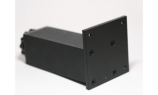 Опора регульована низ H-120 чорна матова