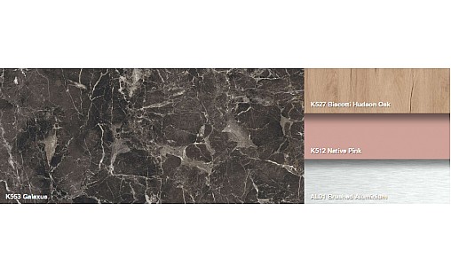 Столешница K553 SU Галакс 4100*600*38 1U влагост Kronospan