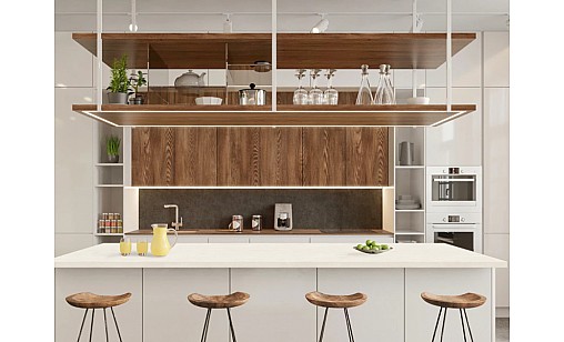 ДСП KronoSpan K532 AD Каштан Арвадонна Полум'яний вологост. 2800х2070х18 мм