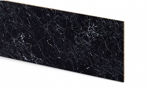 Стінова панель LUXEFORM L014 Чорний Мармур бекинг пластик білий 4200х800х10 мм