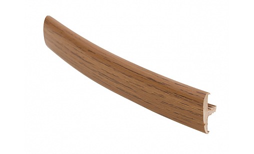 Профиль гибкий Т-образный под плиту 16мм Орех лесной структурный 908J02 ДС