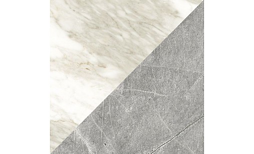 Стінова панель K023 SQ/K368 PH Венато / Мармур Атлантичний Сірий (Двосторонній) 4100х640х10 мм KronoSpan