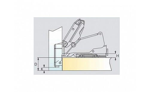 Завіса кутова METALLA D SM N 165° крокодил нікельована сталь 45 х 9.5 мм під шуруп з доводчиком 315.02.700 Hafele Завіса кутова METALLA D SM N 165° крокодил нікельована сталь 45 х 9.5 мм під шуруп з доводчиком 315.02.700 Hafele