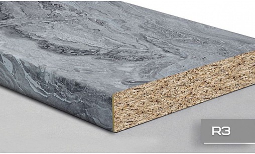 Стільниця LUXEFORM S300 Стелларія 1U R3 3050х900х38 мм