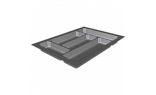 Лоток в секцію 400мм для кухонних приладів Сірий STANDART