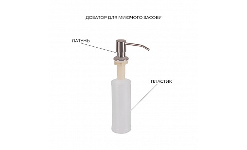 Мойка нержавеющая LIDZ H7849R Brush 3,0/1,0 мм (47524) с корзиной и дозатором крыло справа