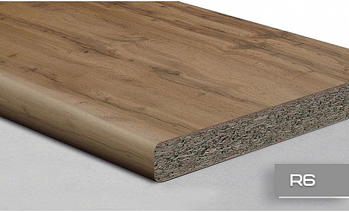 Стільниця LUXEFORM L146 Дуб Торонто 2U R6 4200х600х28 мм вологост.