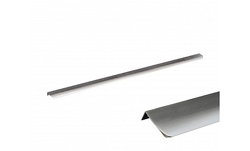 Ручка профільна UA 02/0980 G8 Нікель Сталевий ДС