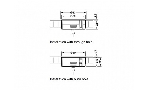 Бездротовий зарядний пристрій врізний Qi2 Loox5 12V, 20 W Hafele 833.73.823 Бездротовий зарядний пристрій врізний Qi2 Loox5 12V, 20 W Hafele 833.73.823