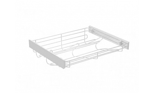 Полиця для взуття без напрямних SMART 700 мм білий W-WOBU70-BP-10 GTV