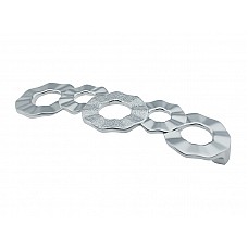 Ручка DN 50/128 G6 Хром Матовий (Алюміній) ДС ОптимаЛайн