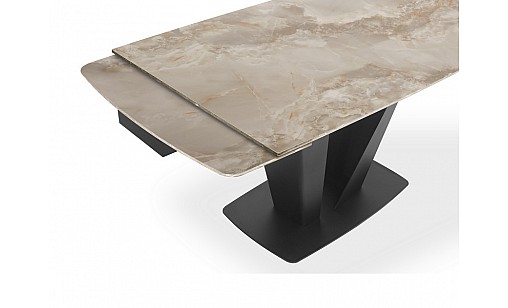 Стіл обідній Lamberg 1400(2000)*850*750 Agate Glossy Стіл обідній Lamberg 1400(2000)*850*750 Agate Glossy