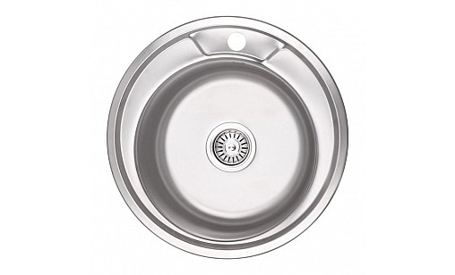 Мойка нержавеющая LIDZ 490-A Micro Decor 0,8*180 мм