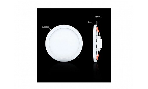 Светильник 9W круглый 220В CL-R9 врезной светодиодный Biom