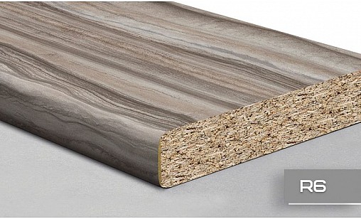 Стільниця LUXEFORM S497 Веста 2U R6 4200х900х38 мм