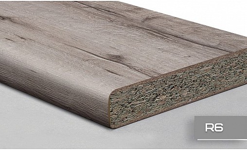 Стільниця LUXEFORM L144 Дуб Крістер 2U R6 4200х800х38 мм вологост.