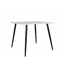 Стол MODERN LITE BLACK 800*800*750 Белый