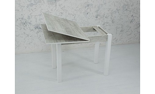 Стол обеденный JR 600(1200)*900*750 белый/Урбан Лайт Стол обеденный JR 600(1200)*900*750 белый/Урбан Лайт