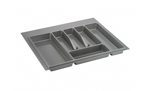 Лоток для кухонних приборів шир. 600/540мм сірий Volpato Лоток для кухонних приборів шир. 600/540мм сірий Volpato