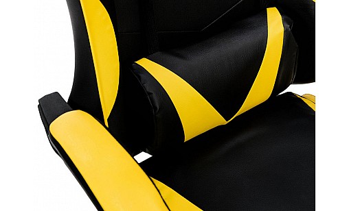 Крісло геймерське SLIM чорне/жовте Крісло геймерське SLIM чорне/жовте