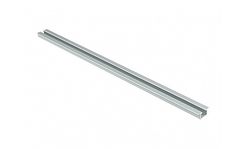 Нижняя направляющая (врезная 2 шт)  мет. 2,5м 111-01-25-601 DELTA 11