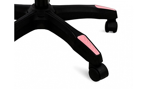 Крісло геймерське SLIM рожеве/біле Крісло геймерське SLIM рожеве/біле