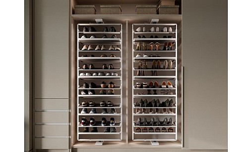 Поворотна полиця для взуття GTV ELITE (12 полиць) Антрацит WG-OBR12-60 GTV