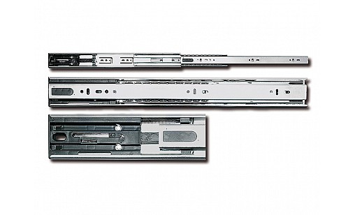 Направляющие п/в телескопическая VERSALITE с доводкой L-550 PK-L-H45-550-A GTV