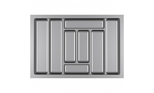 Лоток в секцію 700мм для кухонних приладів Сірий STANDART